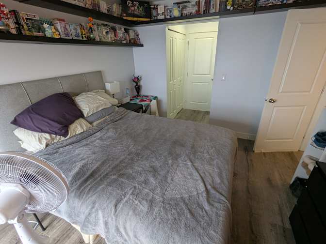 Photo of Victor's room