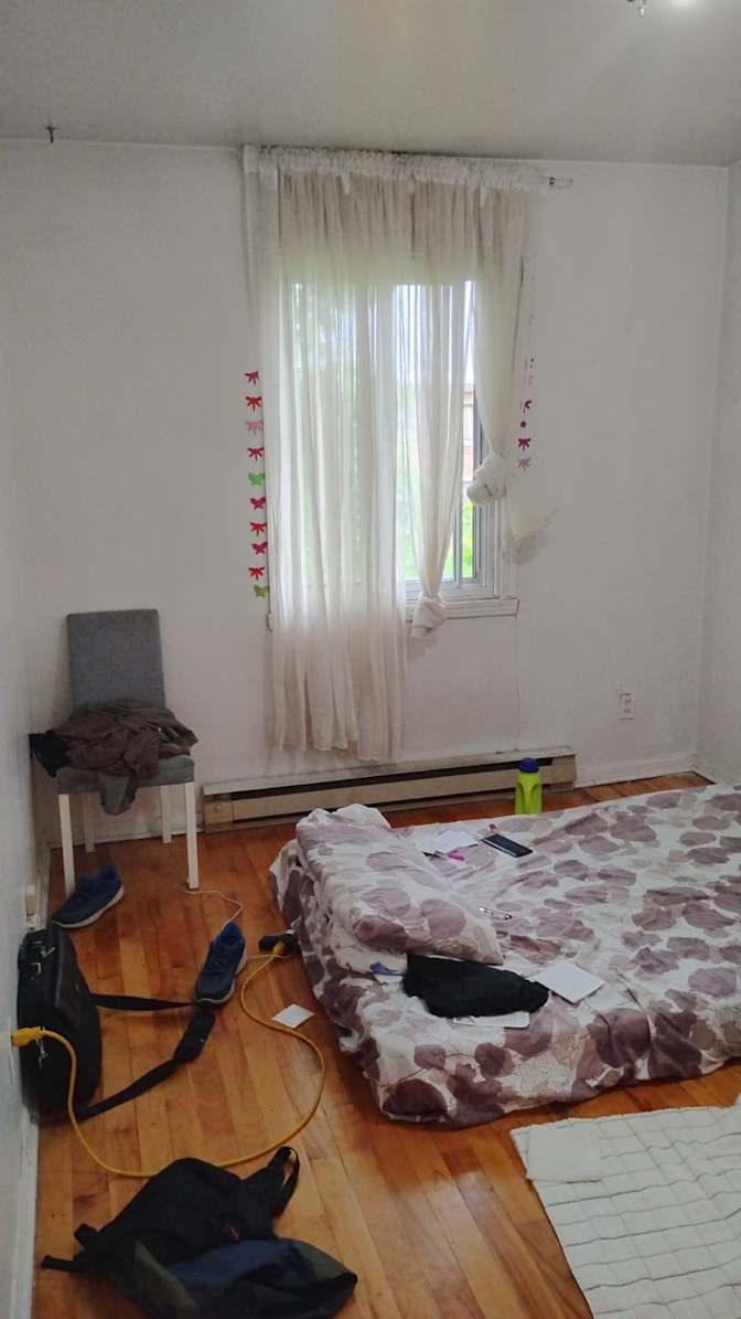 Samuel Aghedo's room