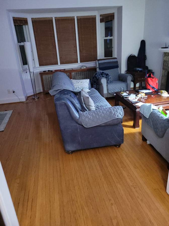 Photo of Maria and Richard's room