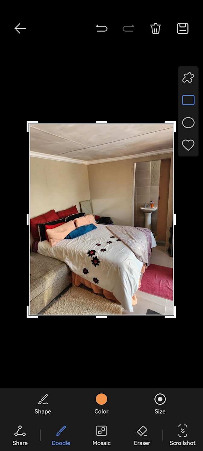 Photo of Ntombi's room