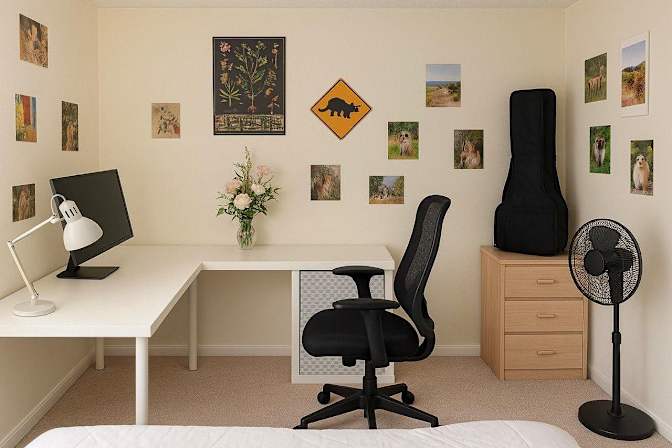 Photo of Sabina's room