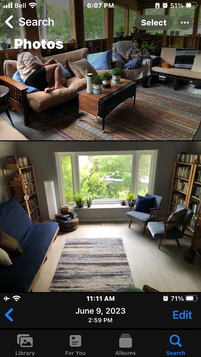 Photo of Brenda Garner's room