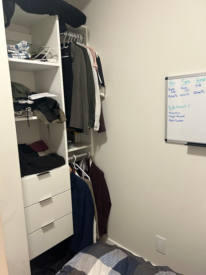 Photo of Luke's room