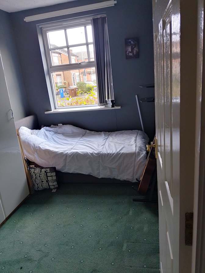 Photo of Alan Pugh's room