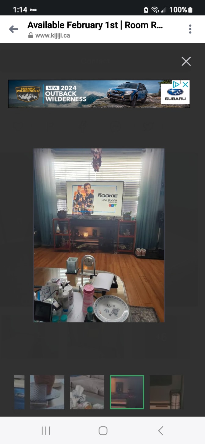 Betty Duquette's room