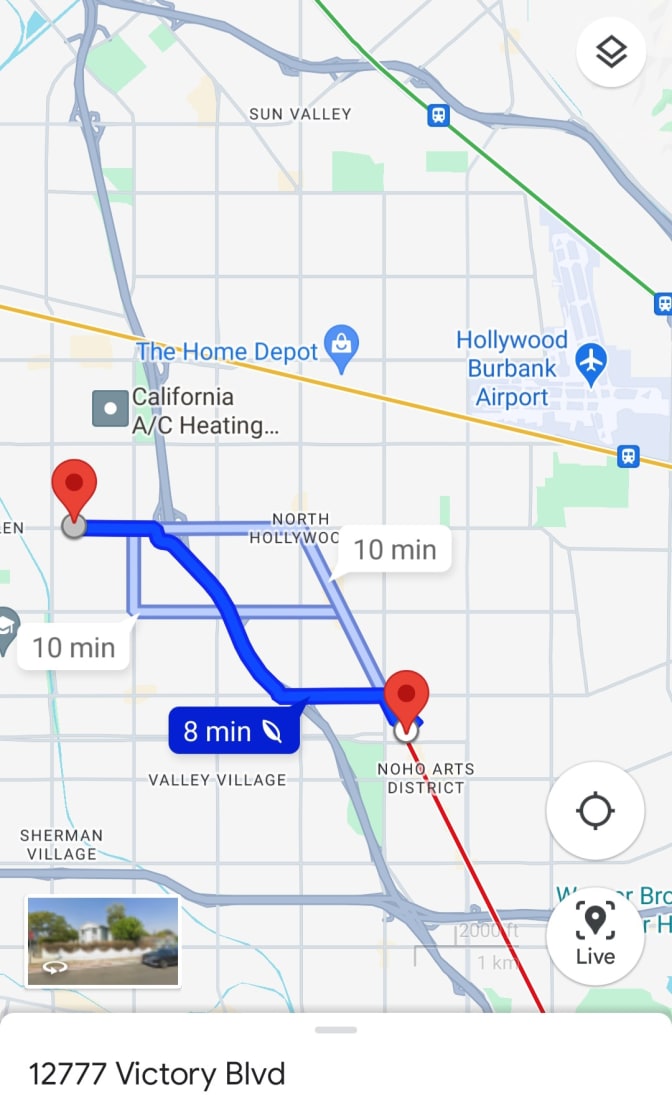 Photo of Geoffrey's room