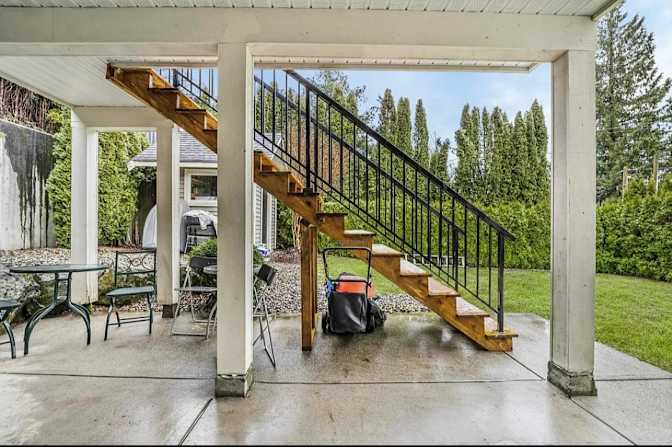 Walkout basement's room