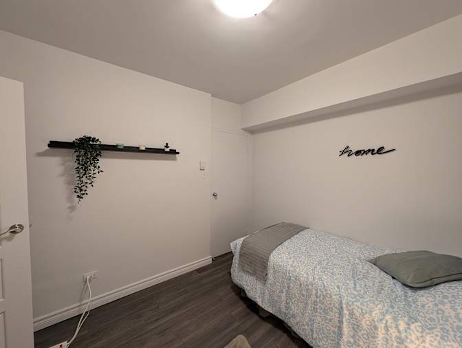 Photo of Serdar's room