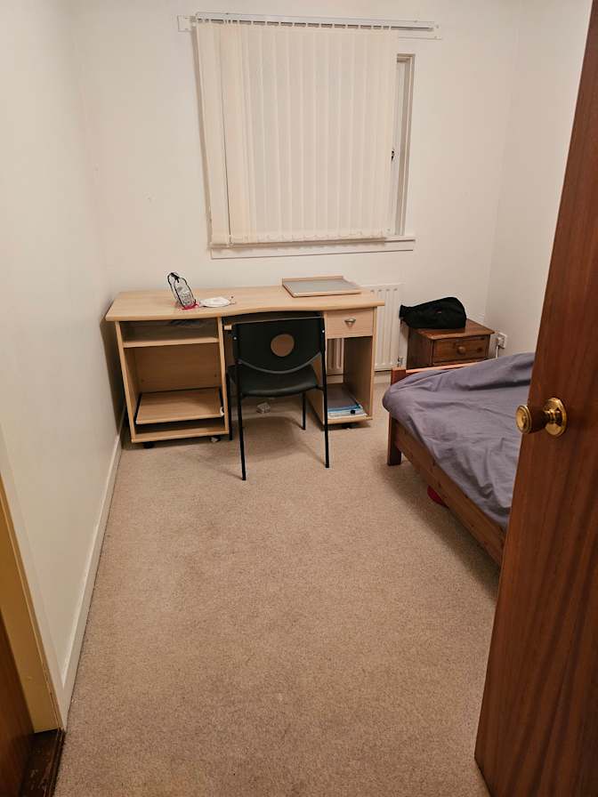 Photo of Mark Paton's room