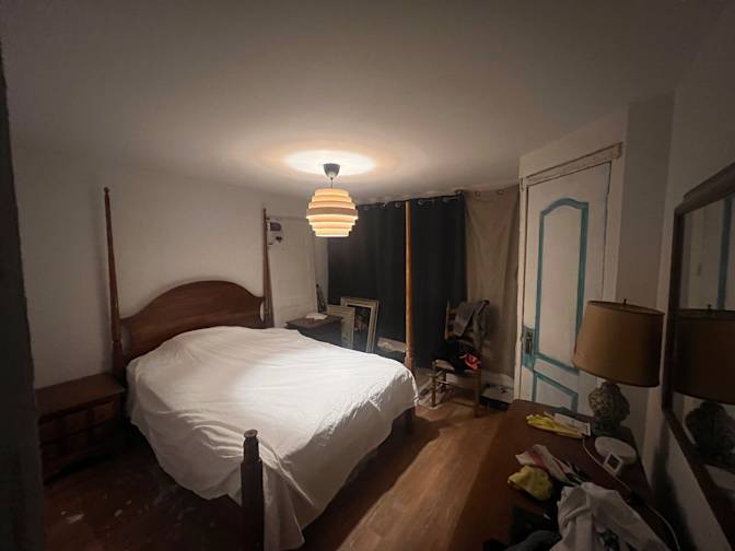 Photo of Malcolm's room