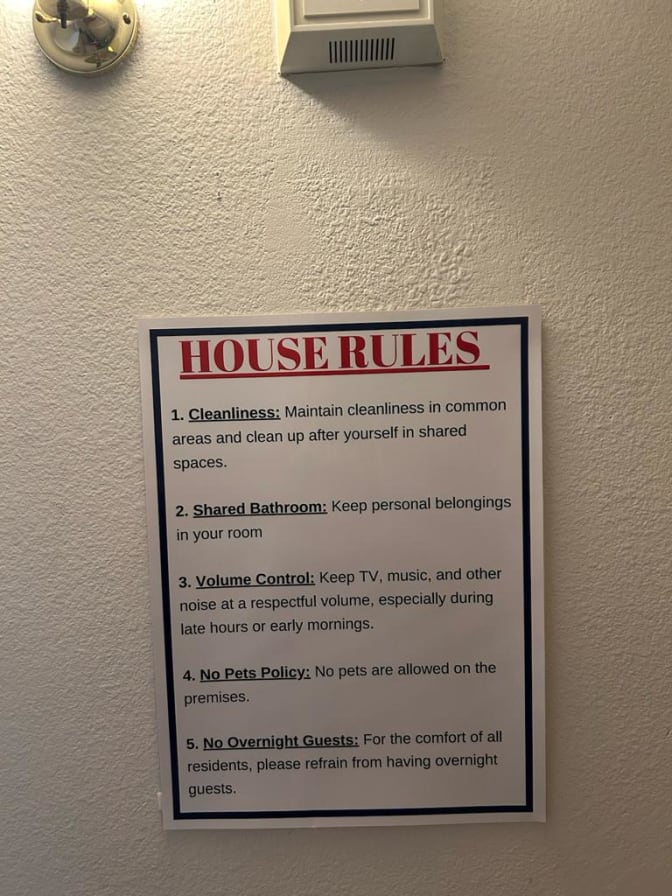 Photo of David's room