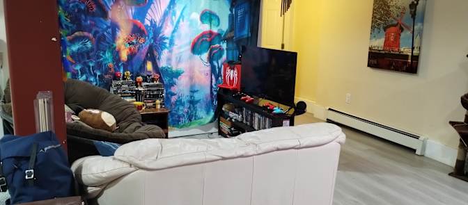 Hurricane Siqueira's room