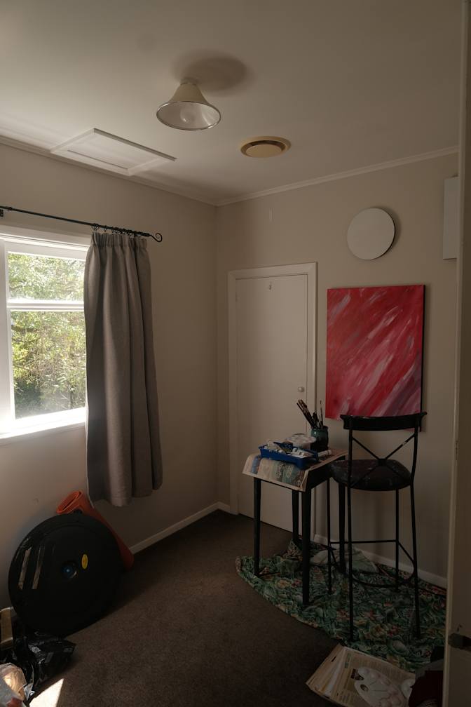 Photo of McCarty's room