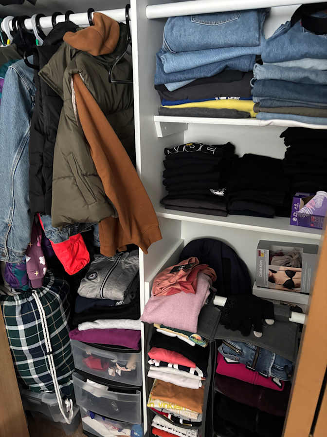 Photo of Kathryn Cosh's room