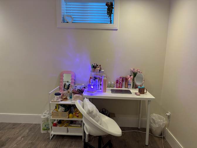 Photo of Zahra's room