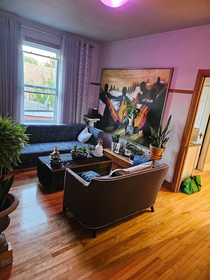 Photo of Marc-René Desjardins's room