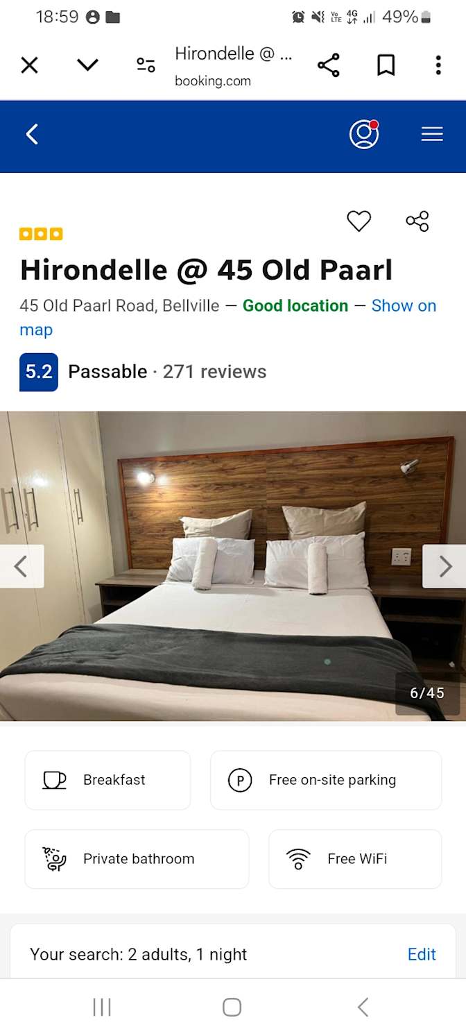 Photo of Zanele's room