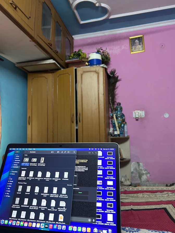 Photo of YASH's room