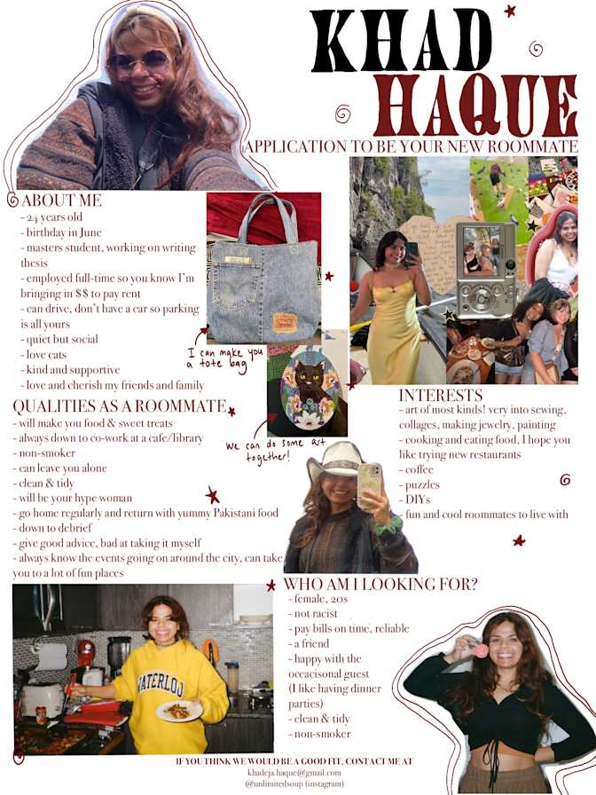 Photo of Khadeja Haque's room