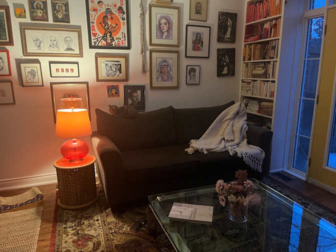 Photo of Sarah Hall's room