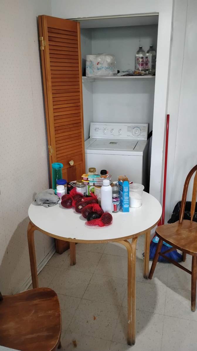 Samuel Aghedo's room