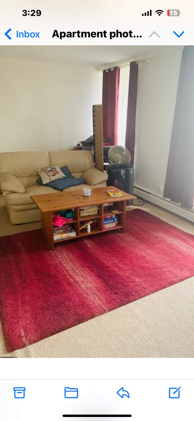 Photo of Carol-Ann Hillman's room