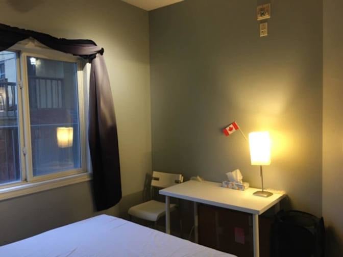Photo of Warren's room
