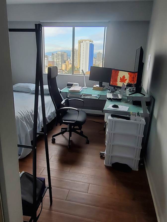 Photo of Mesh Rahman's room