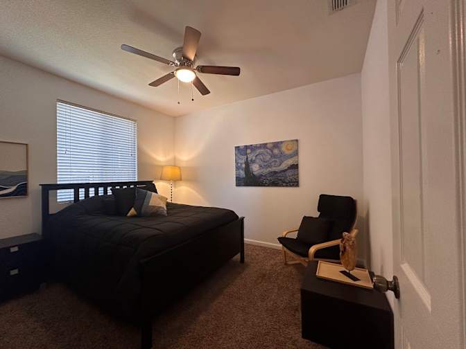 Photo of Roger's room