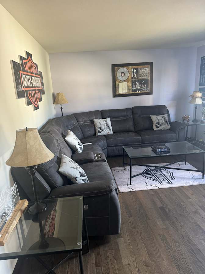 Photo of Allan Lancaster's room