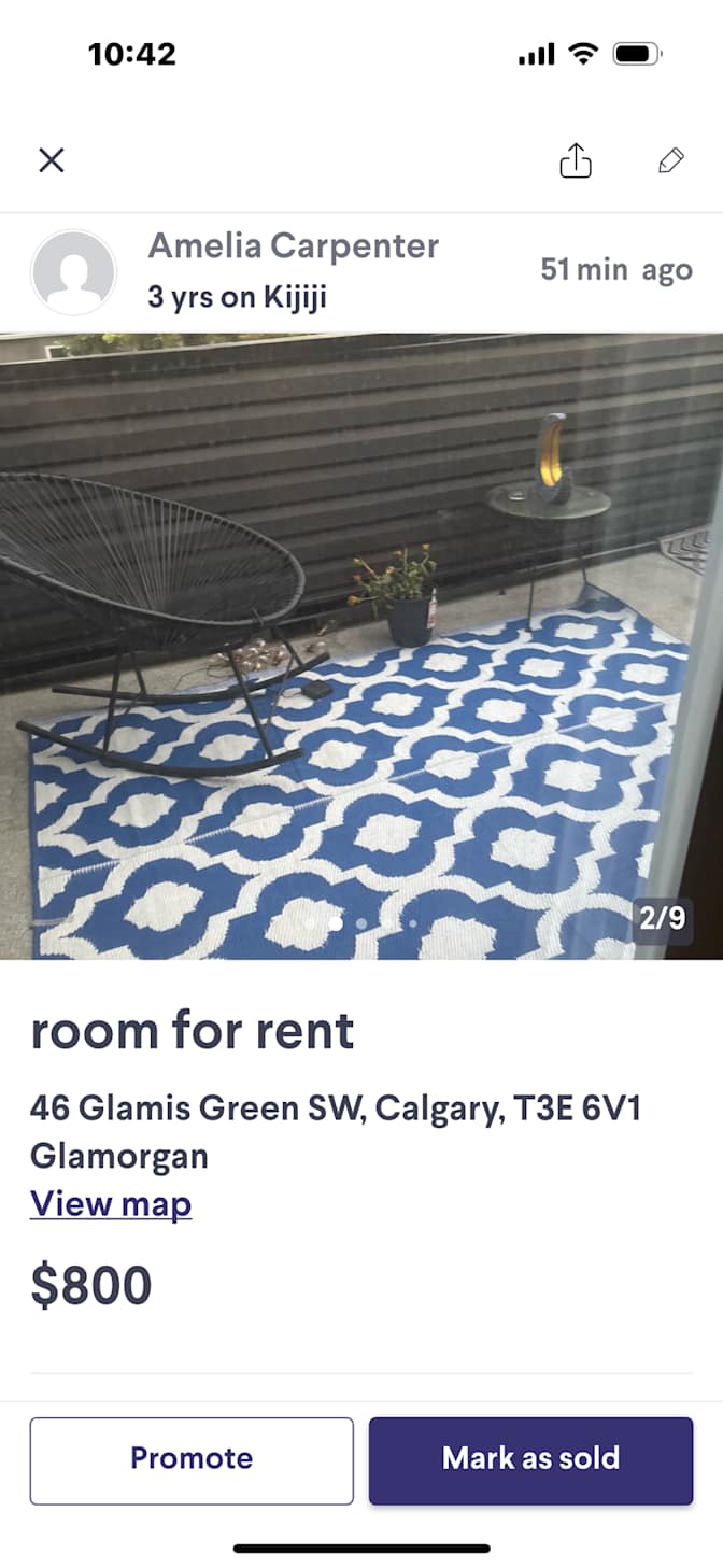 Deborah Carpenter's room