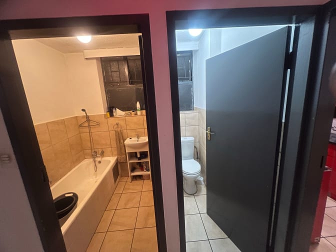 Photo of Thabo Kgoale's room