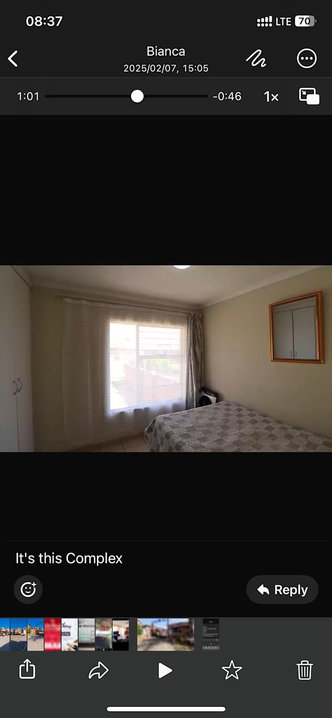 Photo of Tsebo's room