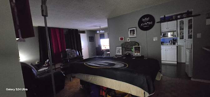 Photo of James Strank's room