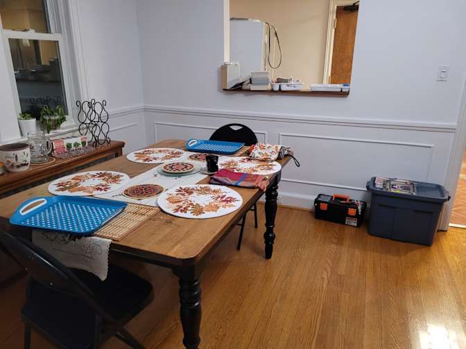 Photo of Maria and Richard's room