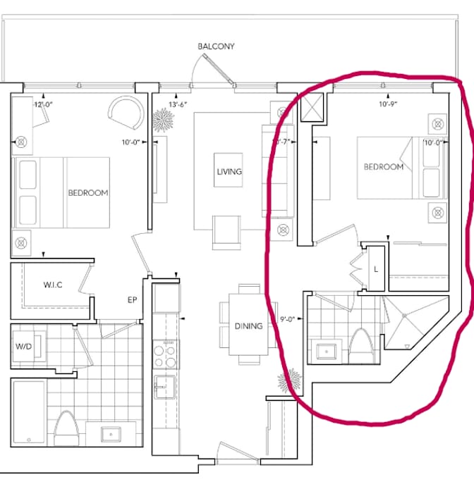 Photo of Eashna Mahajan's room