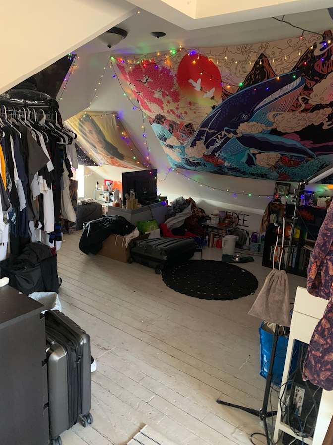 Photo of Morgan and Chiara's room