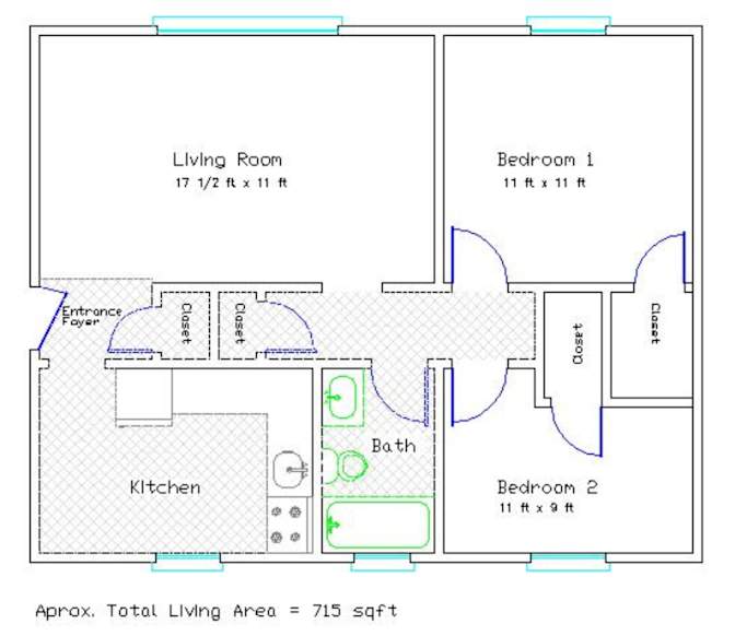 Photo of Alexa's room