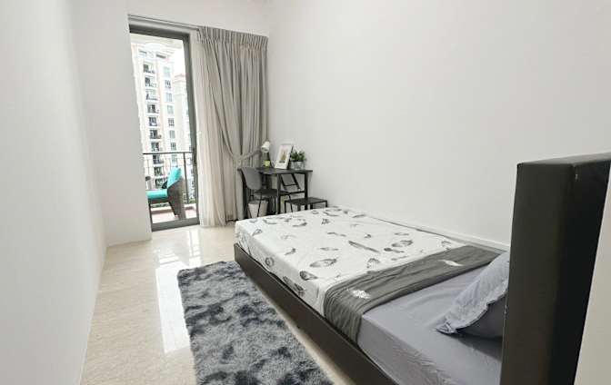 Photo of Alfeus Varelly Djama's room