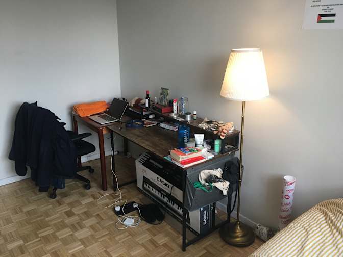 Photo of Johann's room