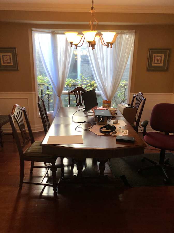 Photo of Mark Garmaise's room