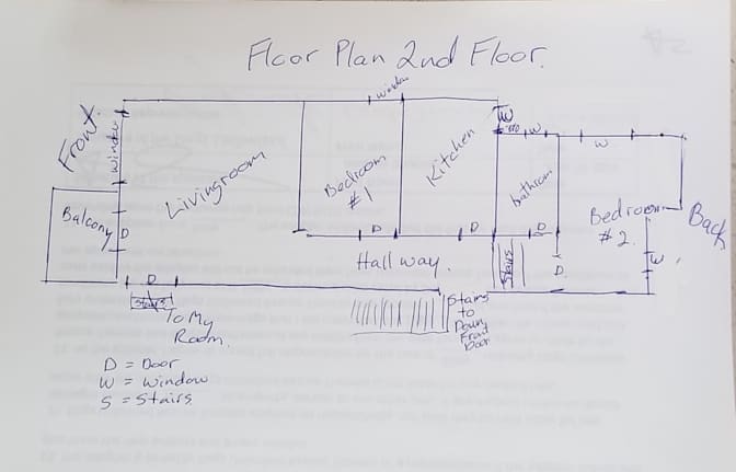 Photo of Lynda's room