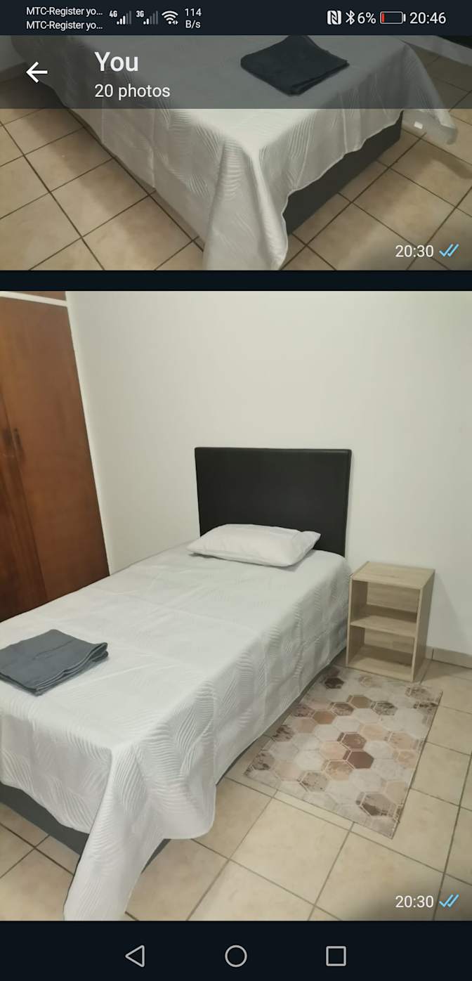 Photo of Maggie Tladi's room