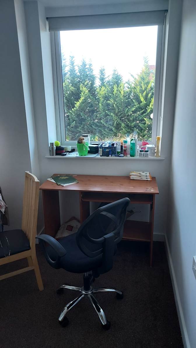 Photo of Gautam Shill's room