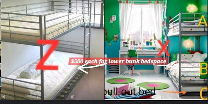 Photo of Landlady Nancy's room