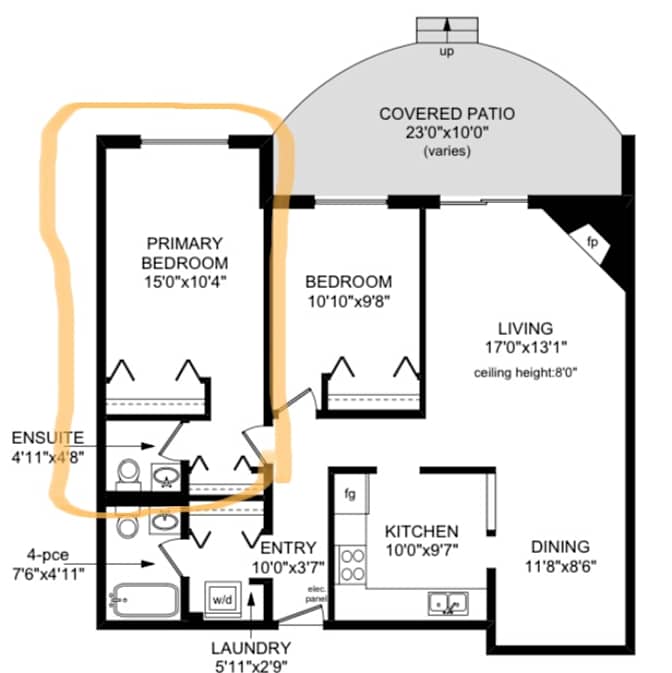 Photo of Mike's room