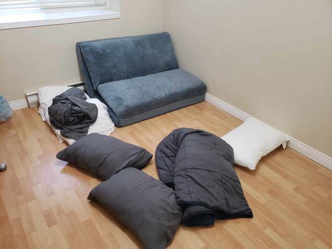 Photo of Merlin's room