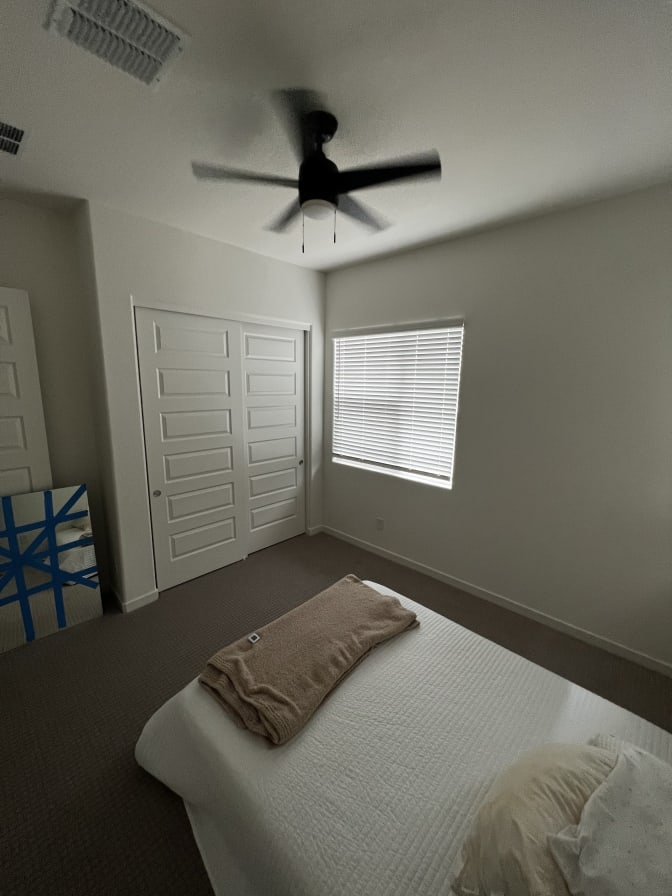 Photo of Harrison Dement's room