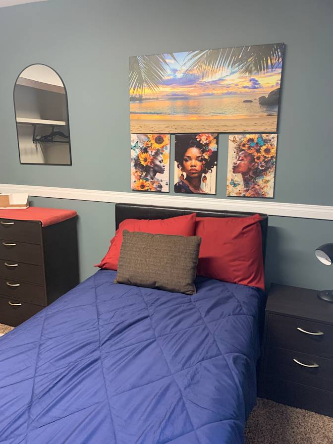 Photo of Dwayne's room