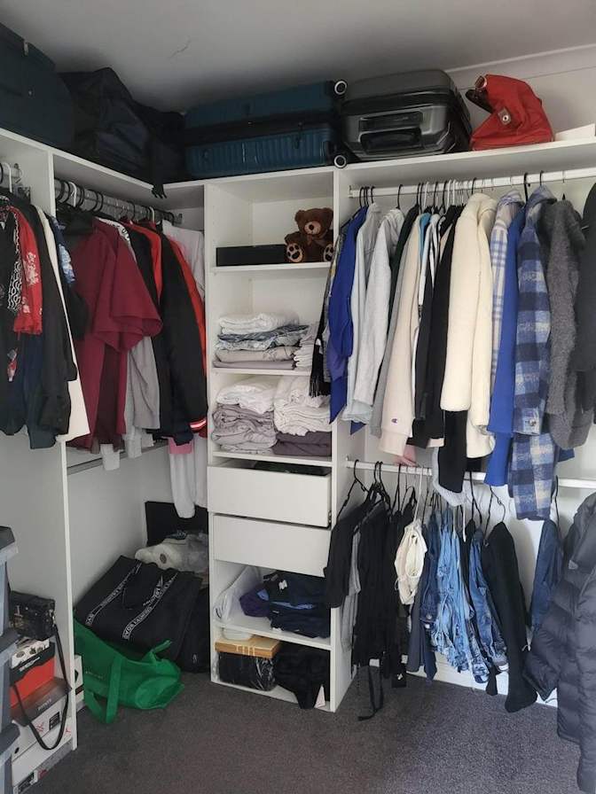 Photo of Mal's room